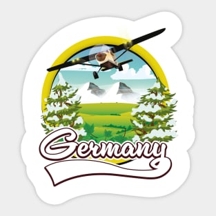 Germany travel logo Sticker